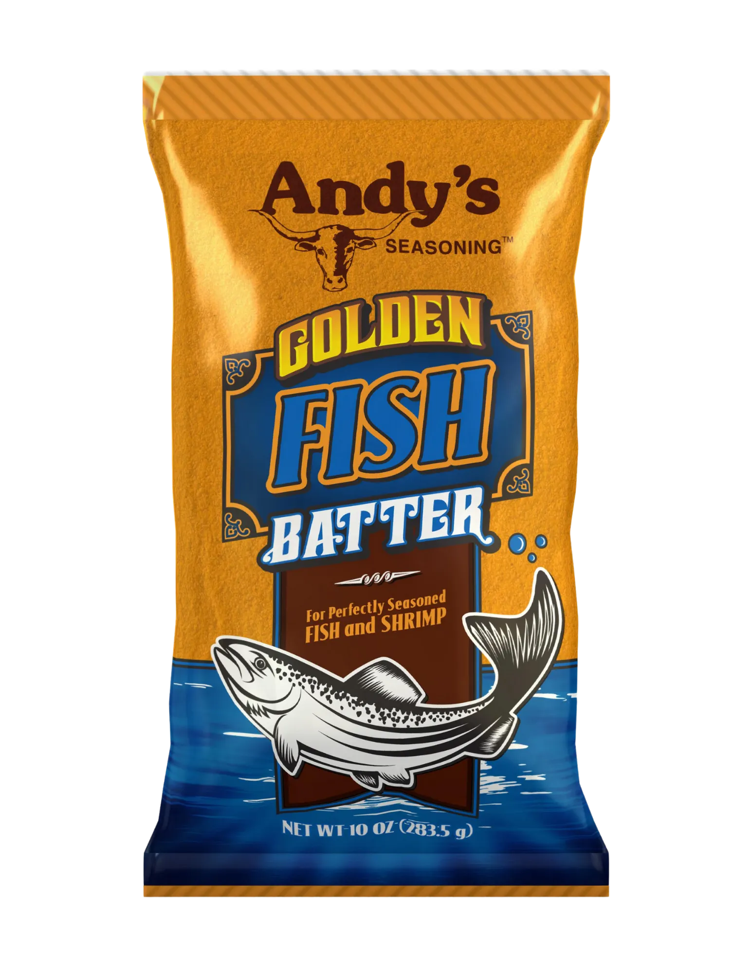 Andy's Golden Fish Batter Front